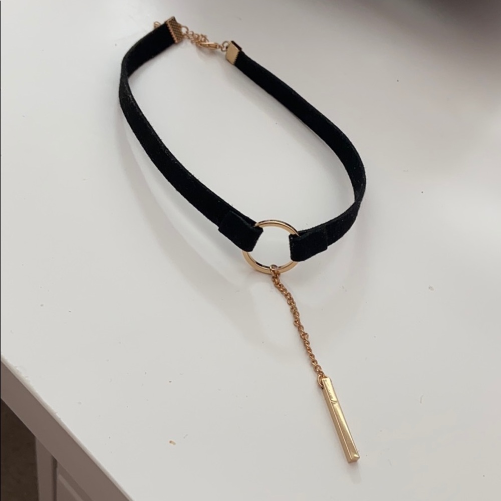 acubi egirl black velvet ring choker - Picture 4 of 4